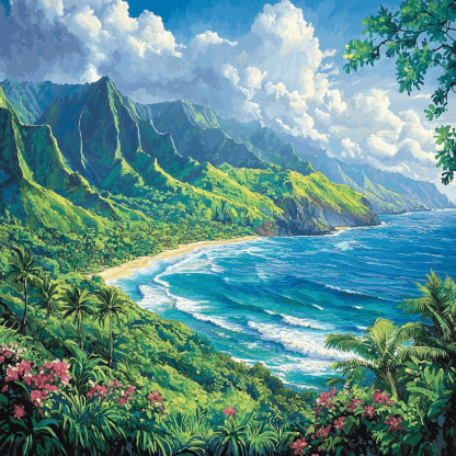 Kauai - Hawaii Paint By Number