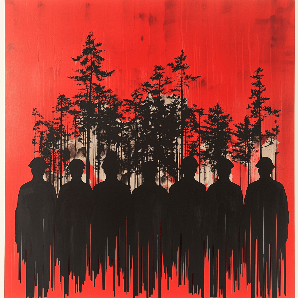 Banksy Inspired Imperial Shadows Paint By Numbers Kits