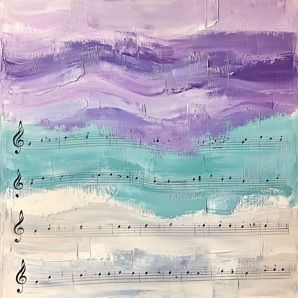 Melody Of Empty Spaces Numbered painting kits