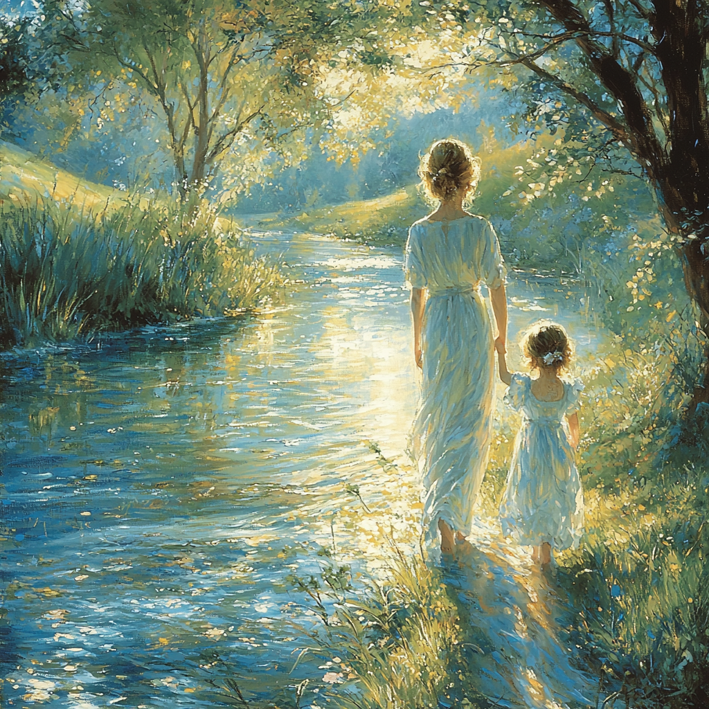 Love's Gentle Stream Painting By Numbers Kit