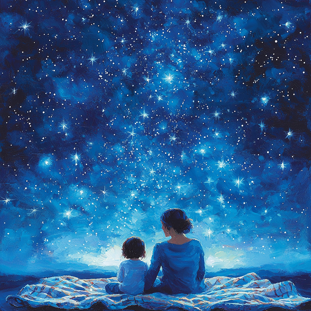 Gentle Guiding Stars Numbered Painting Kits