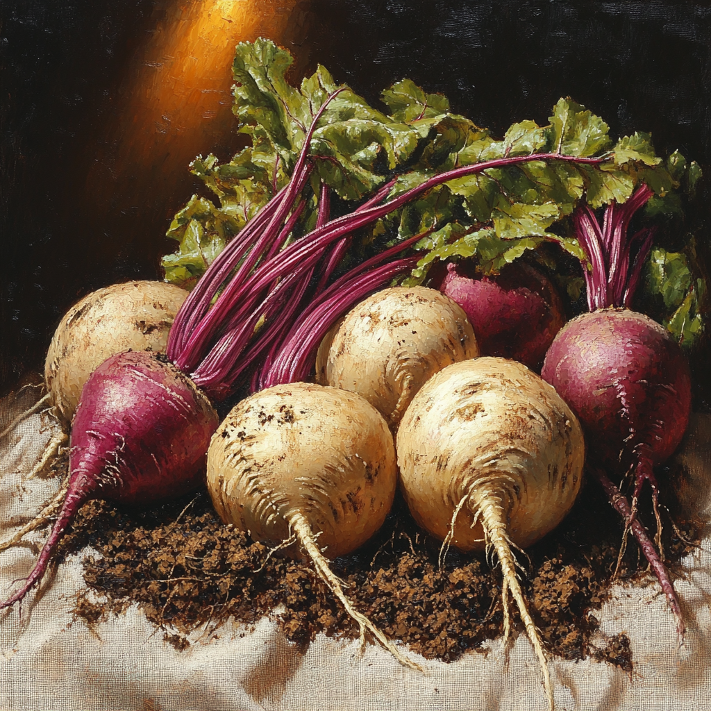 Caravaggio Inspired Autumn Root Ensemble Paint by numbers kits