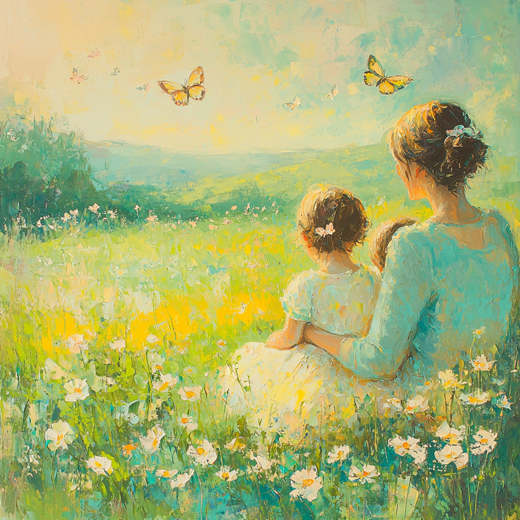 Mother's Love In Nature Paint By Numbers