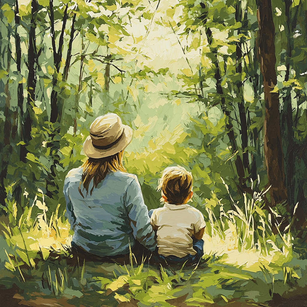 Nurtured In Nature Paint By Numbers Art