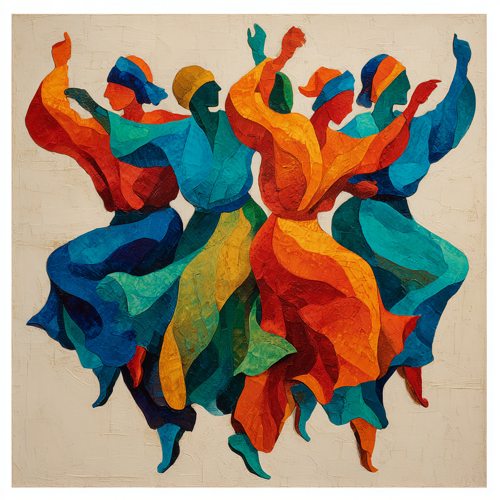 Henri Matisse Inspired Joyful Dance Paint by numbers kits