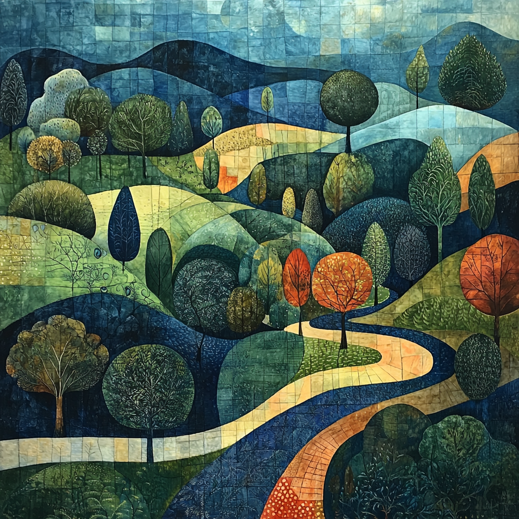 Paul Klee Inspired Journey Of The Imagination DIY Paint By Numbers