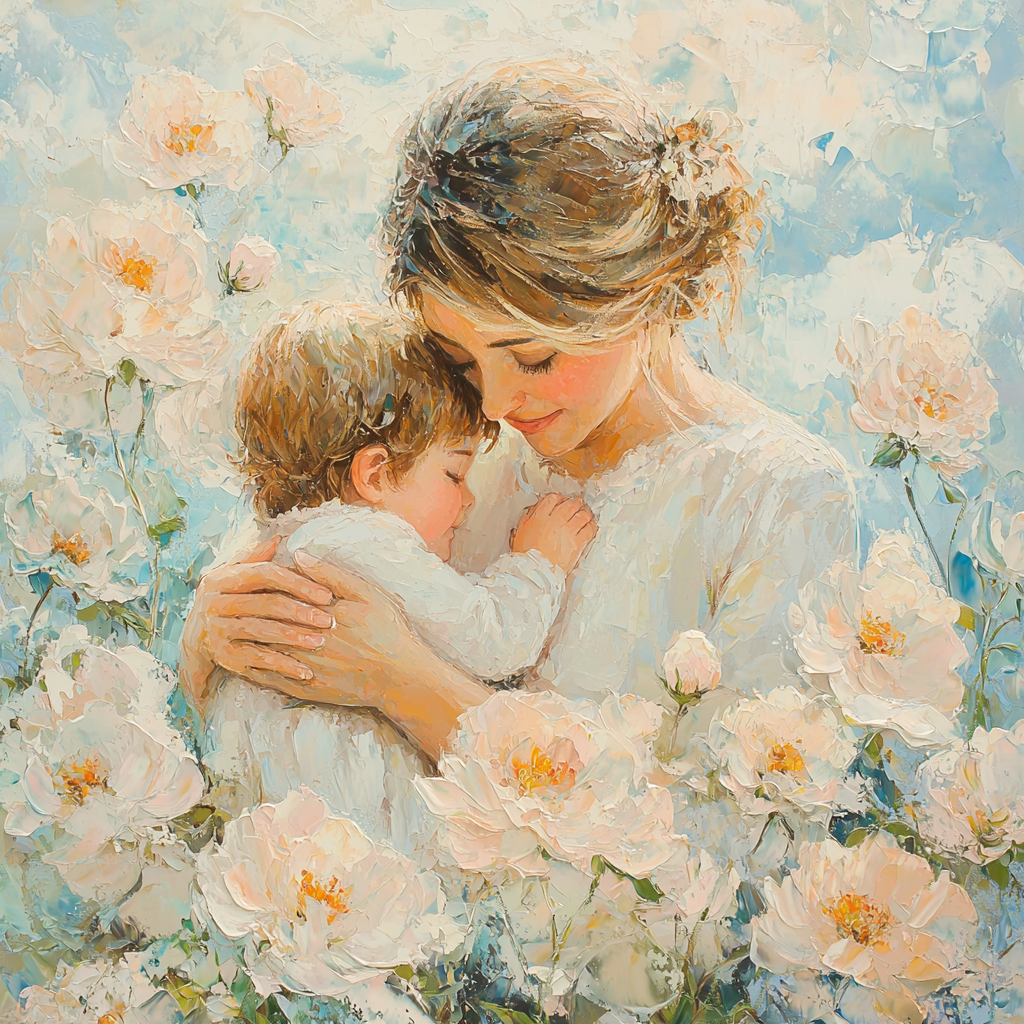 Nurturing Hands Of Love Paint By Number