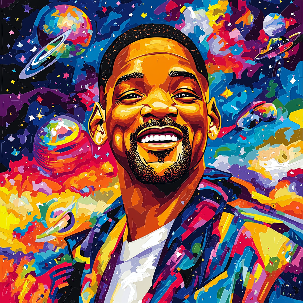 Will Smith: The Versatile Icon Of Modern Cinema Painting Number Kit