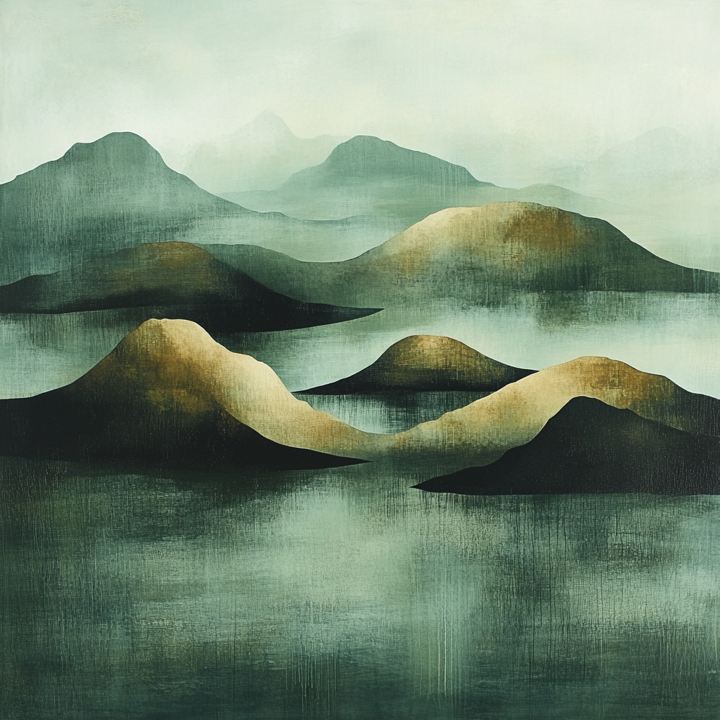 Max Ernst Inspired Subconscious Archipelago paint by numbers