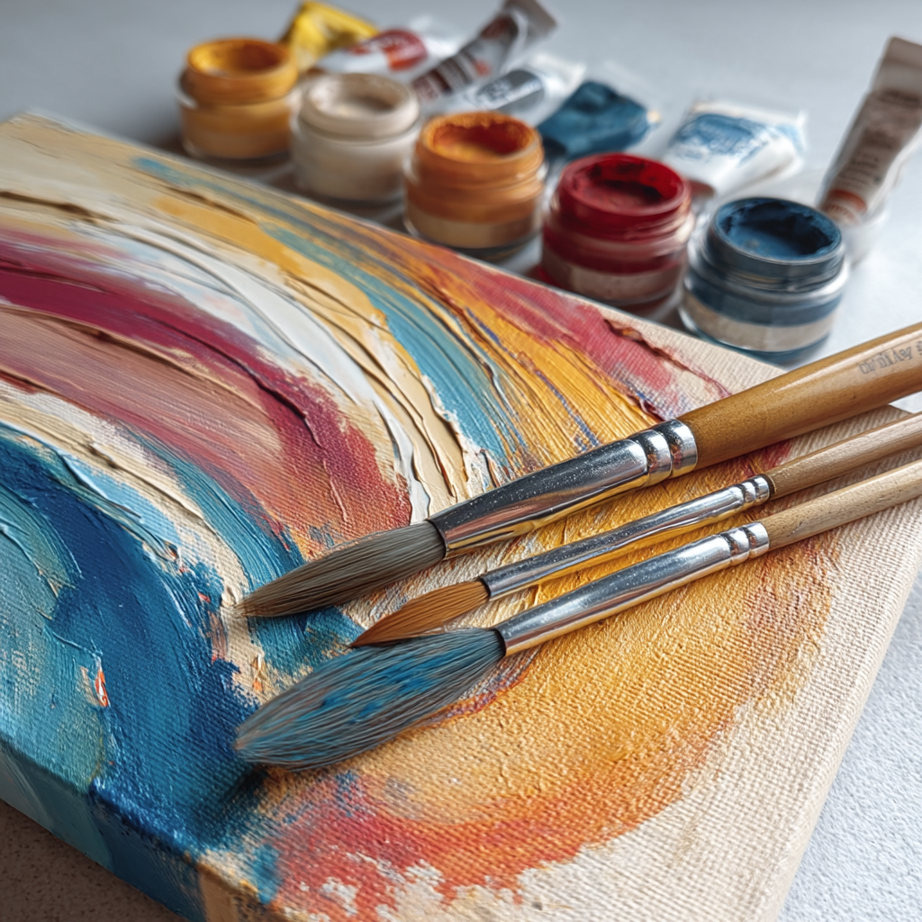 Mom's Love On The Canvas Paint By Number