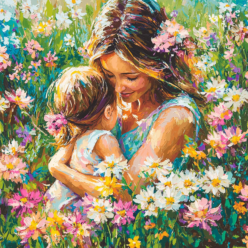 Spring’s Gentle Hug Paint By Number