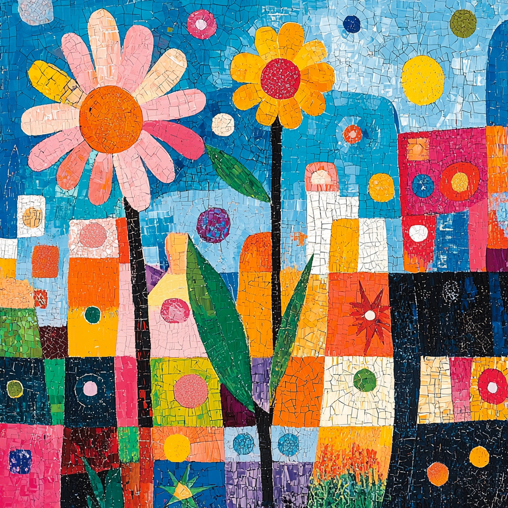 Paul Klee Inspired Joyful Forms Painting Number Kit