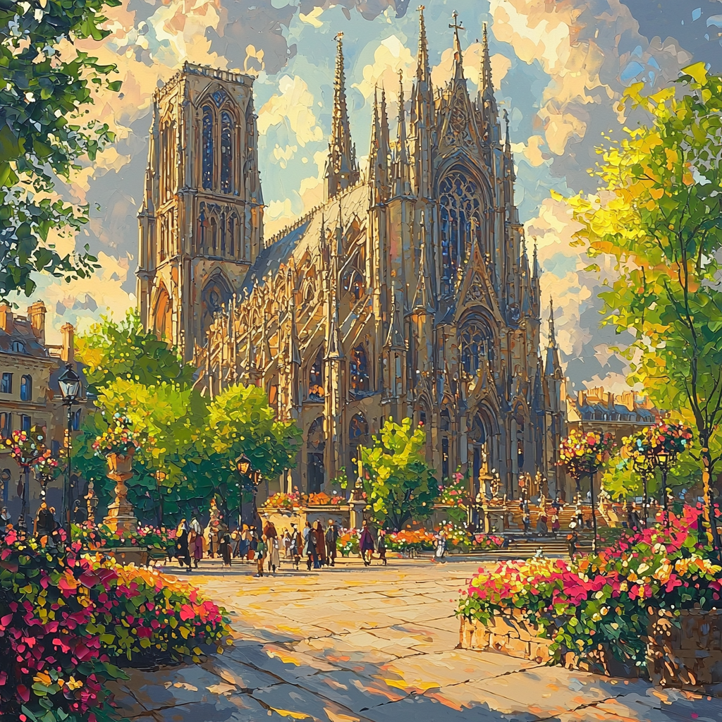 Reims DIY Paint By Numbers