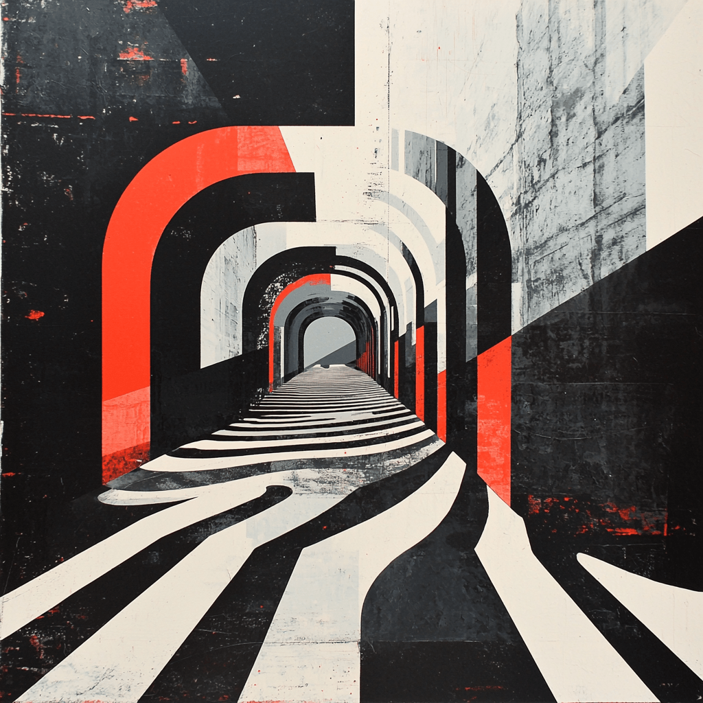 Banksy Inspired Veil Of Illusion Paint By Color