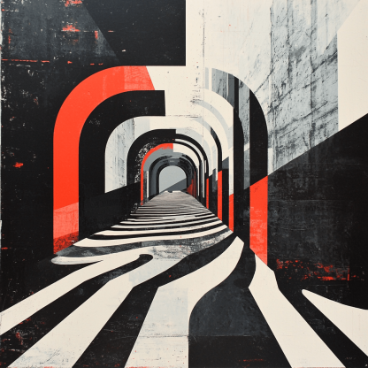 Banksy Inspired Veil Of Illusion Paint By Color