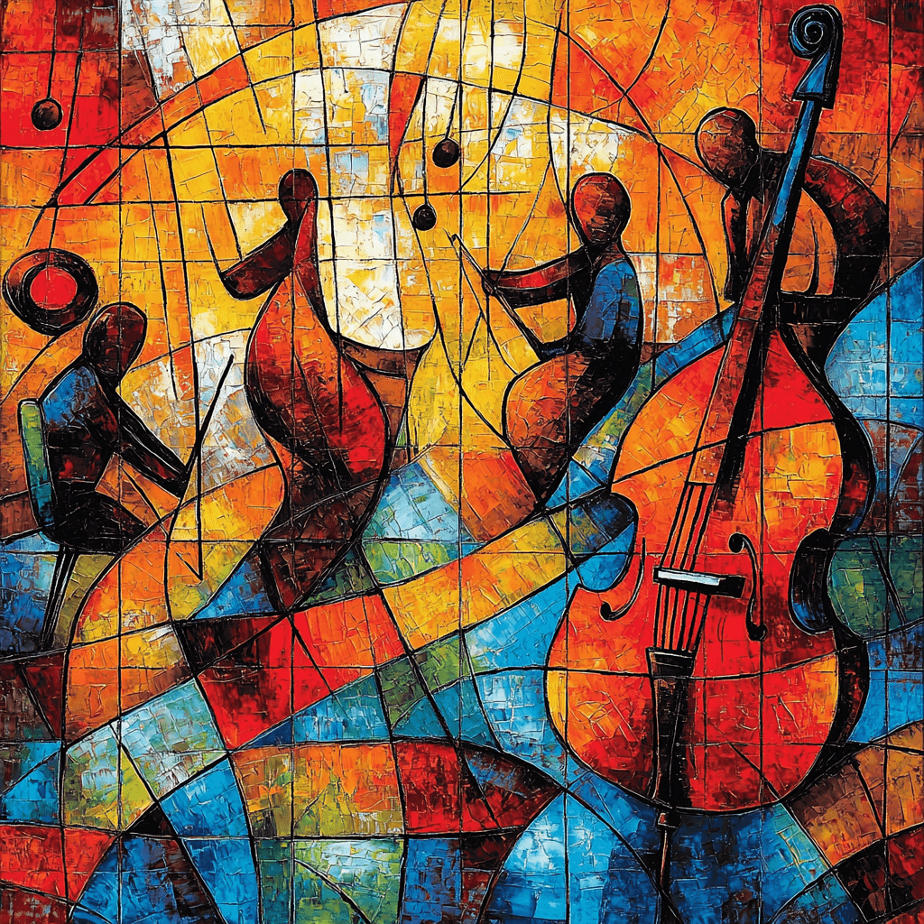 Pablo Picasso Inspired Soulful Symphony Paint By Numbers Art