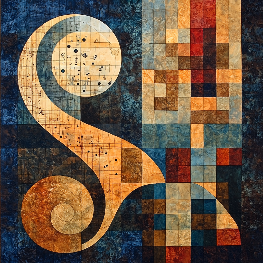 Paul Klee Inspired Rhythm Of Earthly Melodies Number Painting