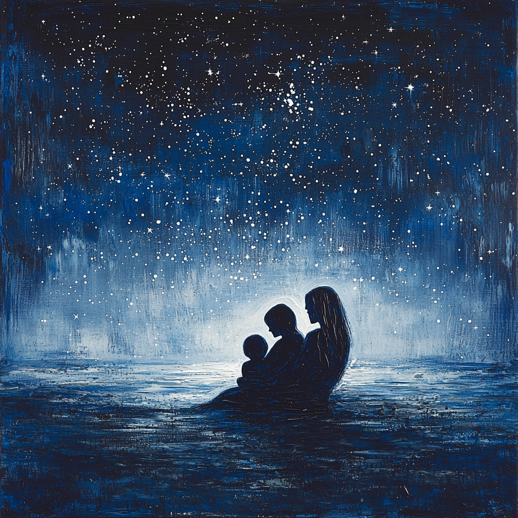 Cradle Of Stars Paint By Numbers