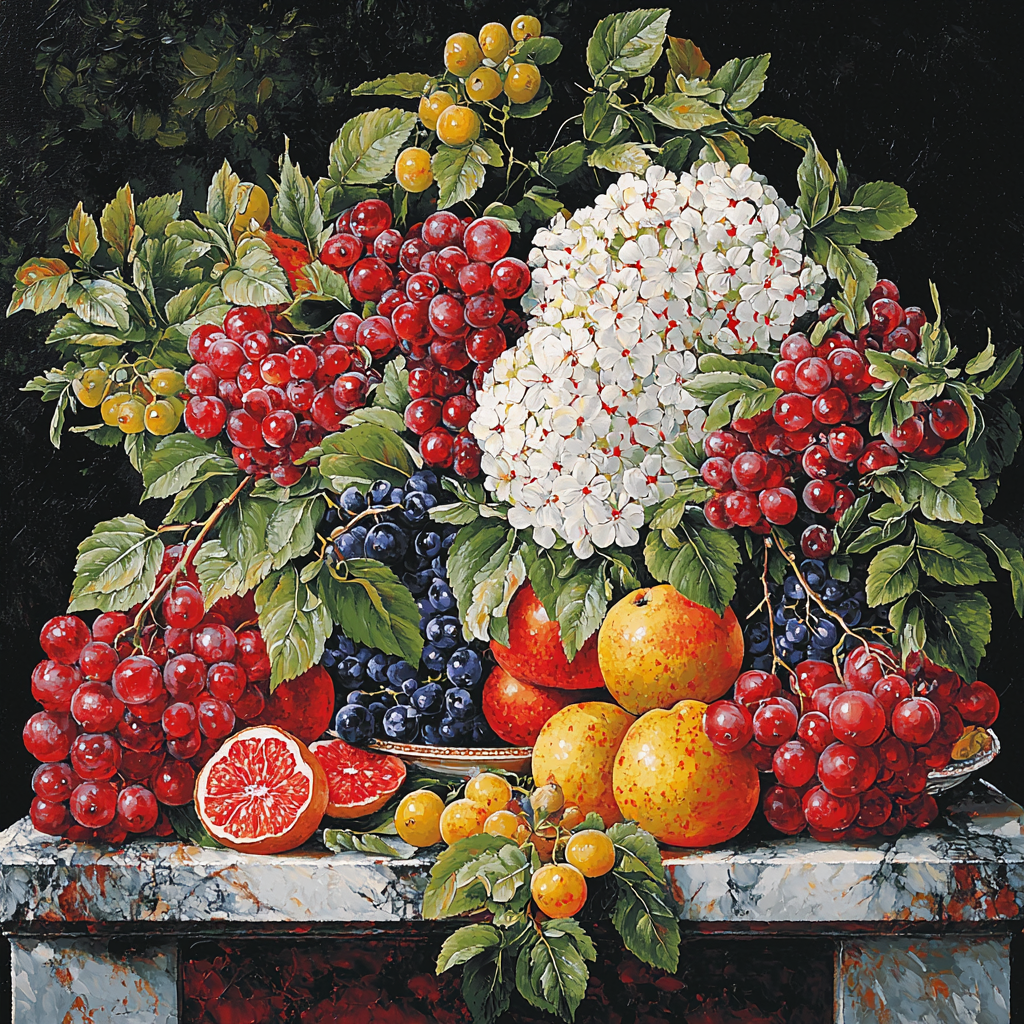 Zurbarán Inspired Timeless Still Life Paint By Number