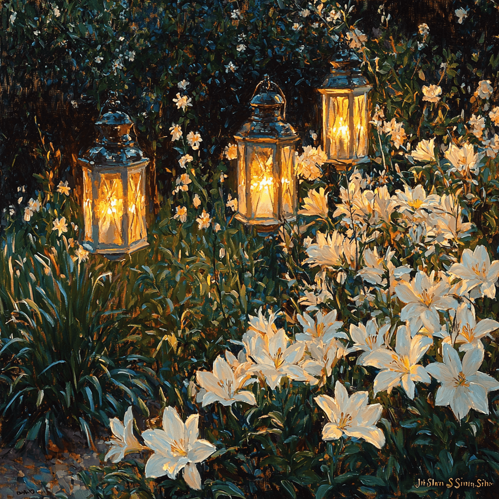 John Singer Sargent Inspired Sargent's Enchanted Evening Paint By Numbers