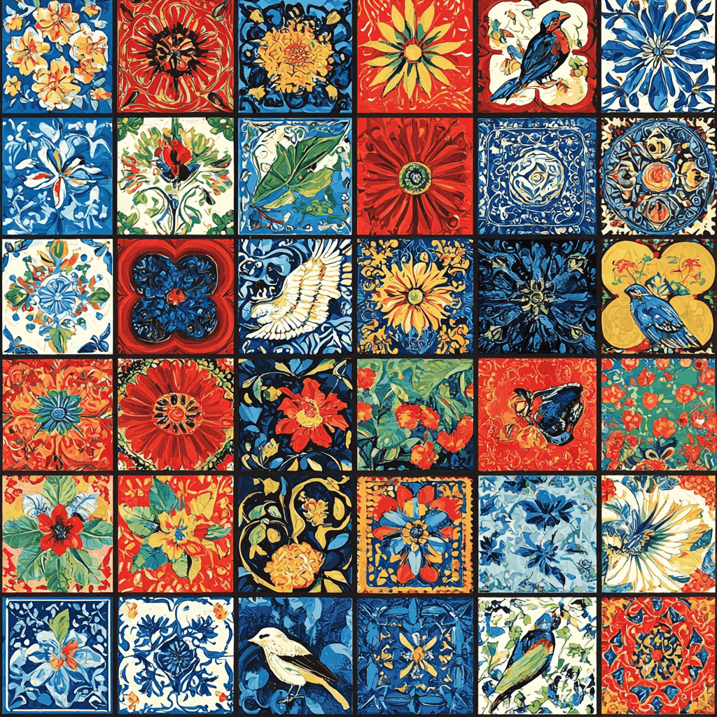 Frida Kahlo Inspired Cultural Journeys Paint By Numbers Art