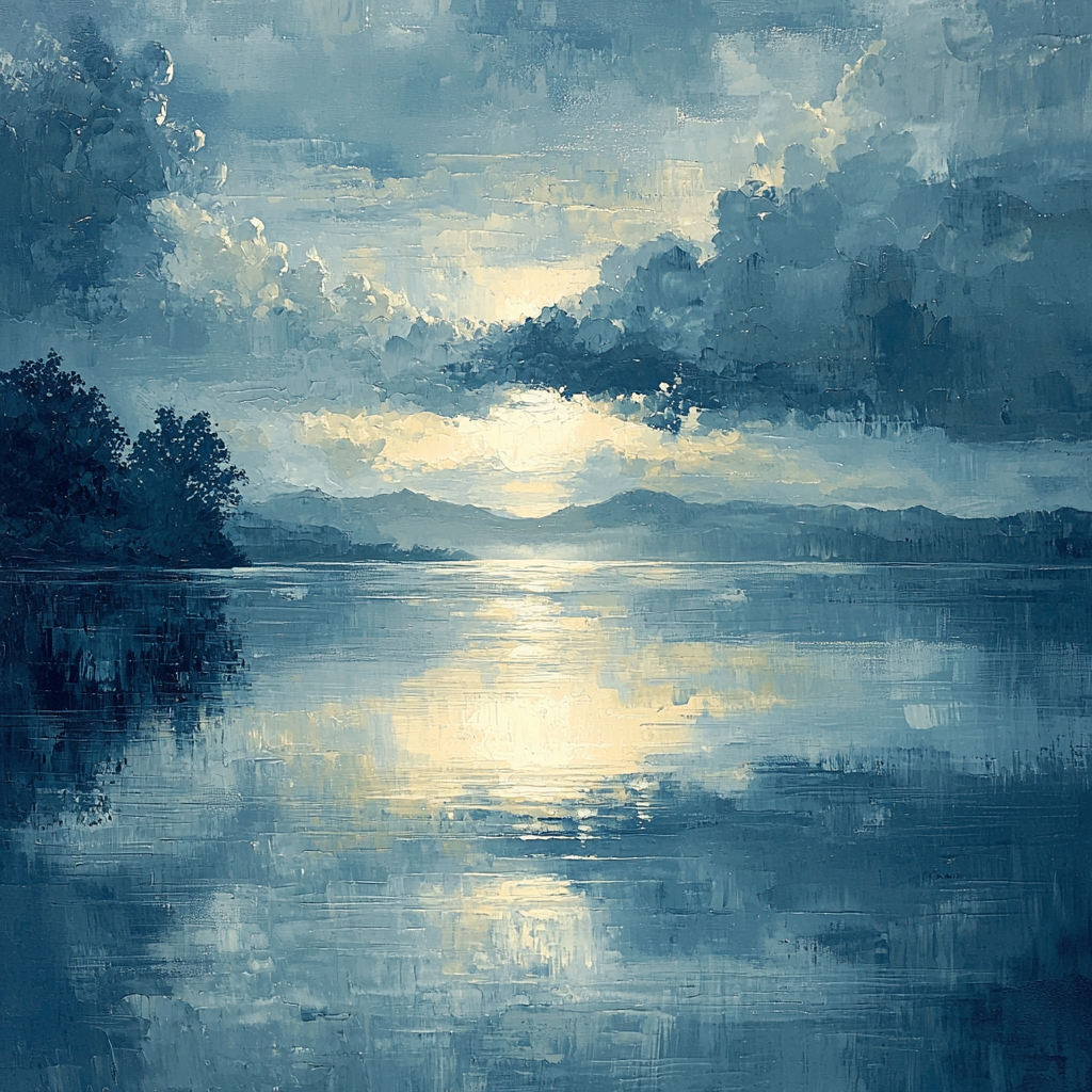 Michelangelo Inspired Ethereal Reflection Painting Number Kit