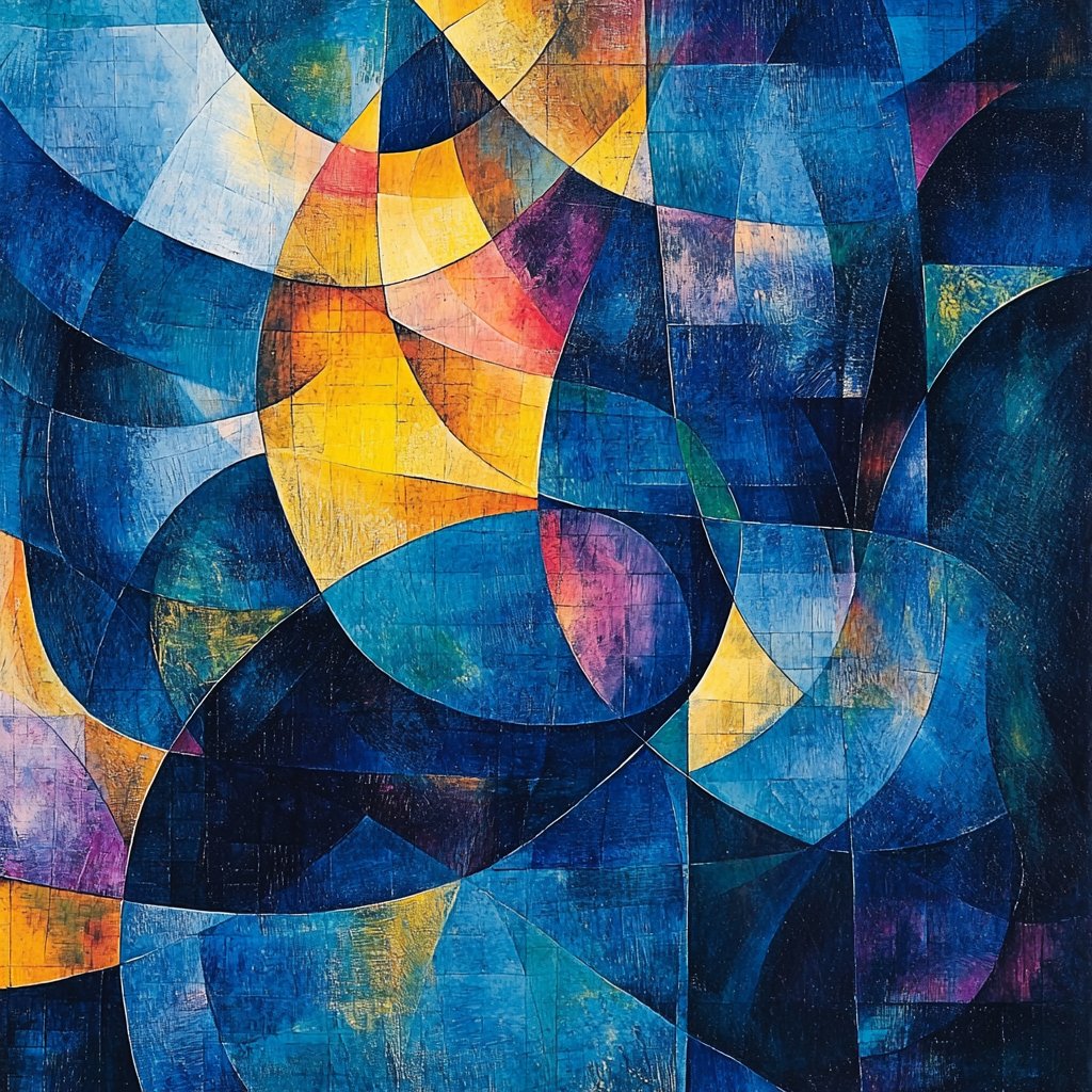 Paul Klee Inspired Rhythm Of Color Painting By Numbers Kit