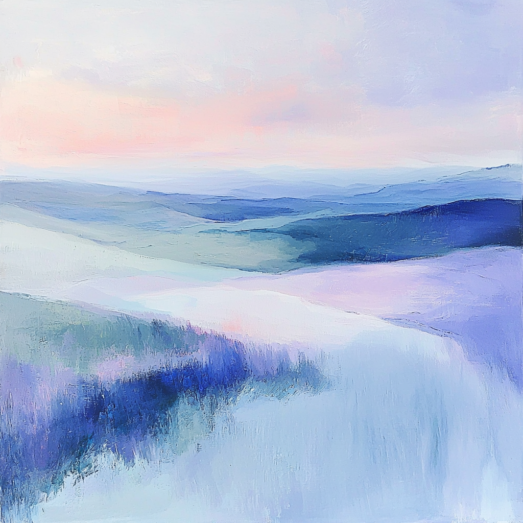Paul Cézanne Inspired Dreamy Pastels DIY Paint By Numbers