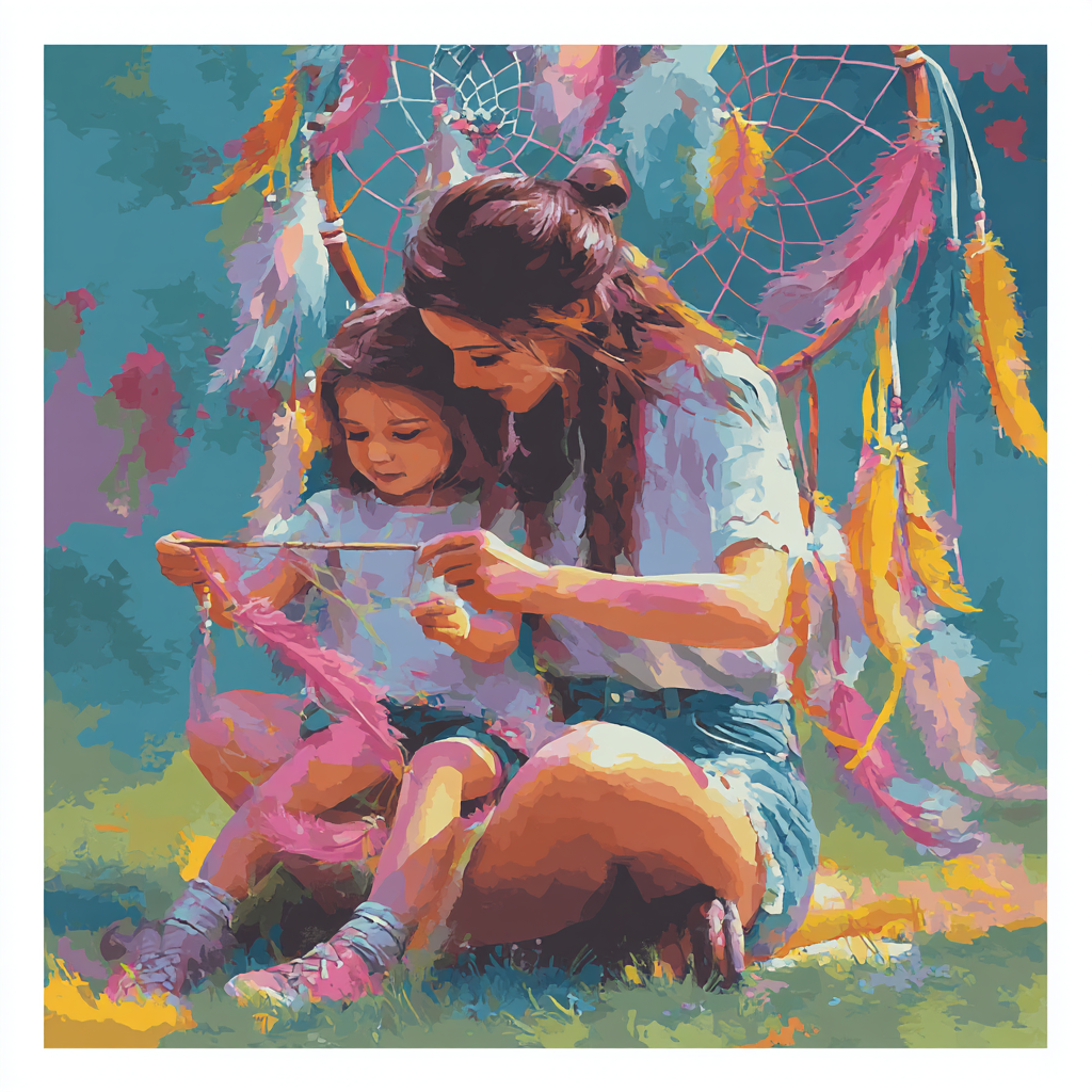 Catching Dreams Painting By Numbers Kit