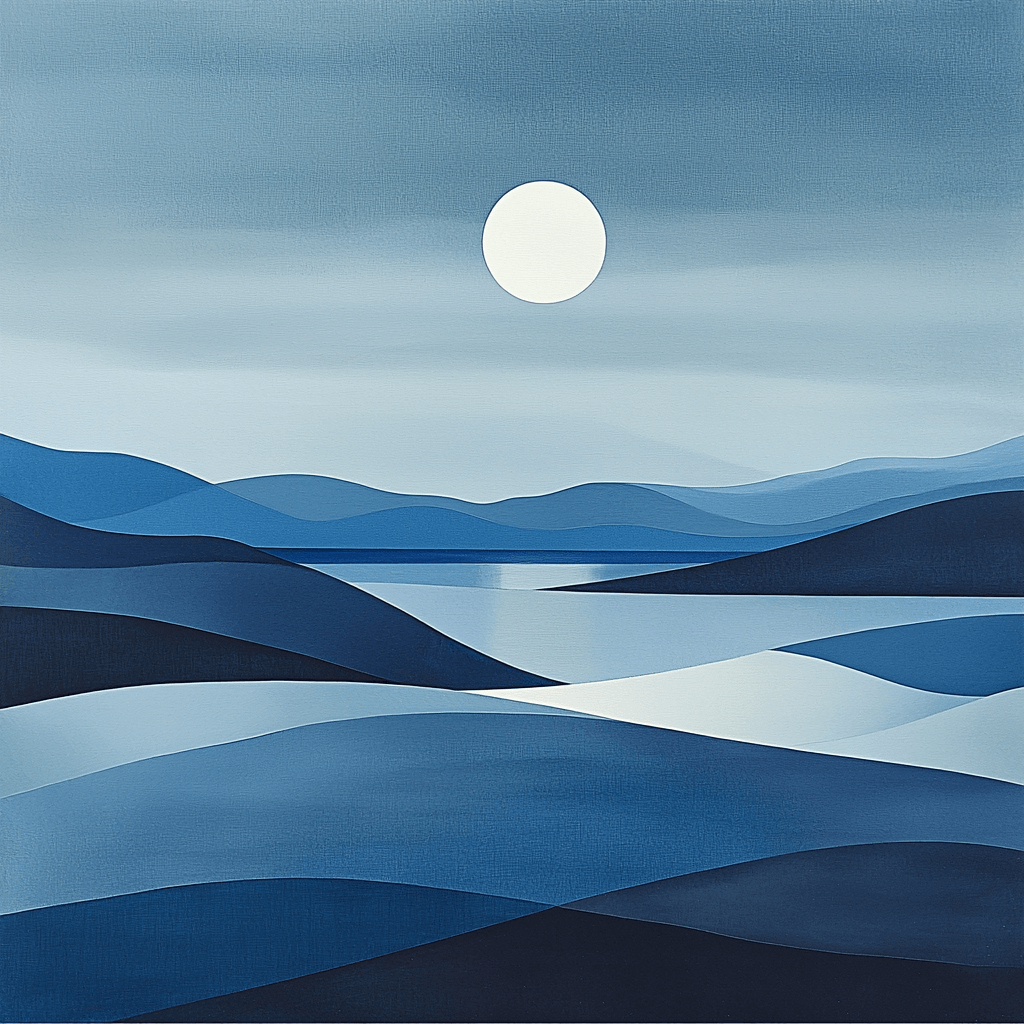 Agnes Martin Inspired Serenade Of Silence Paint By Color