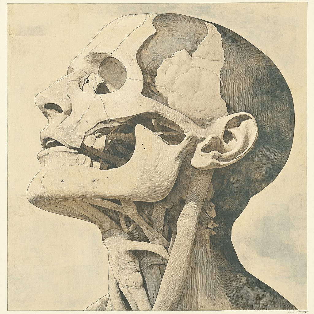 Leonardo Da Vinci Inspired Anatomical Study Of A Hand paint by color