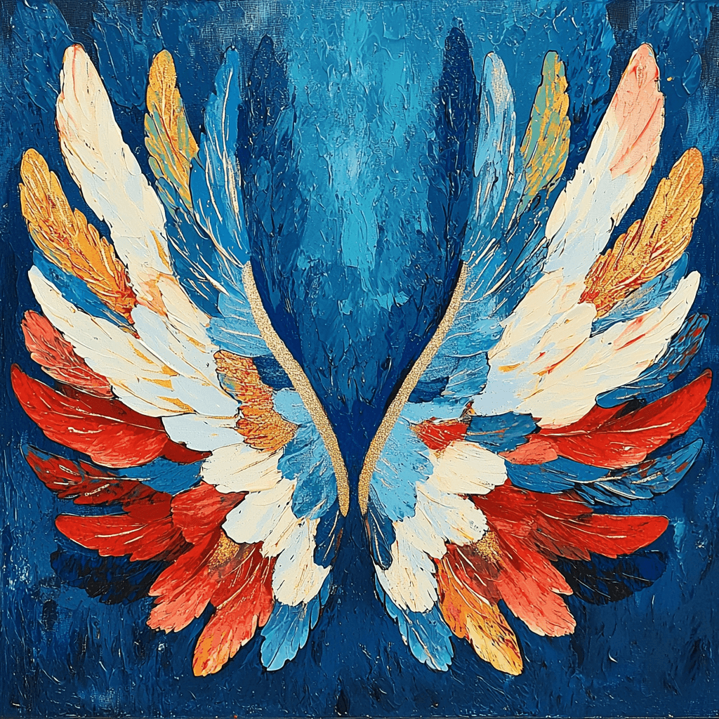 Frida Kahlo Inspired Wings Of Identity Painting Number Kit