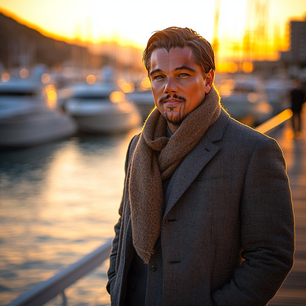 Leonardo DiCaprio: Navigating The Horizon Beyond Screened Dreams paint by color