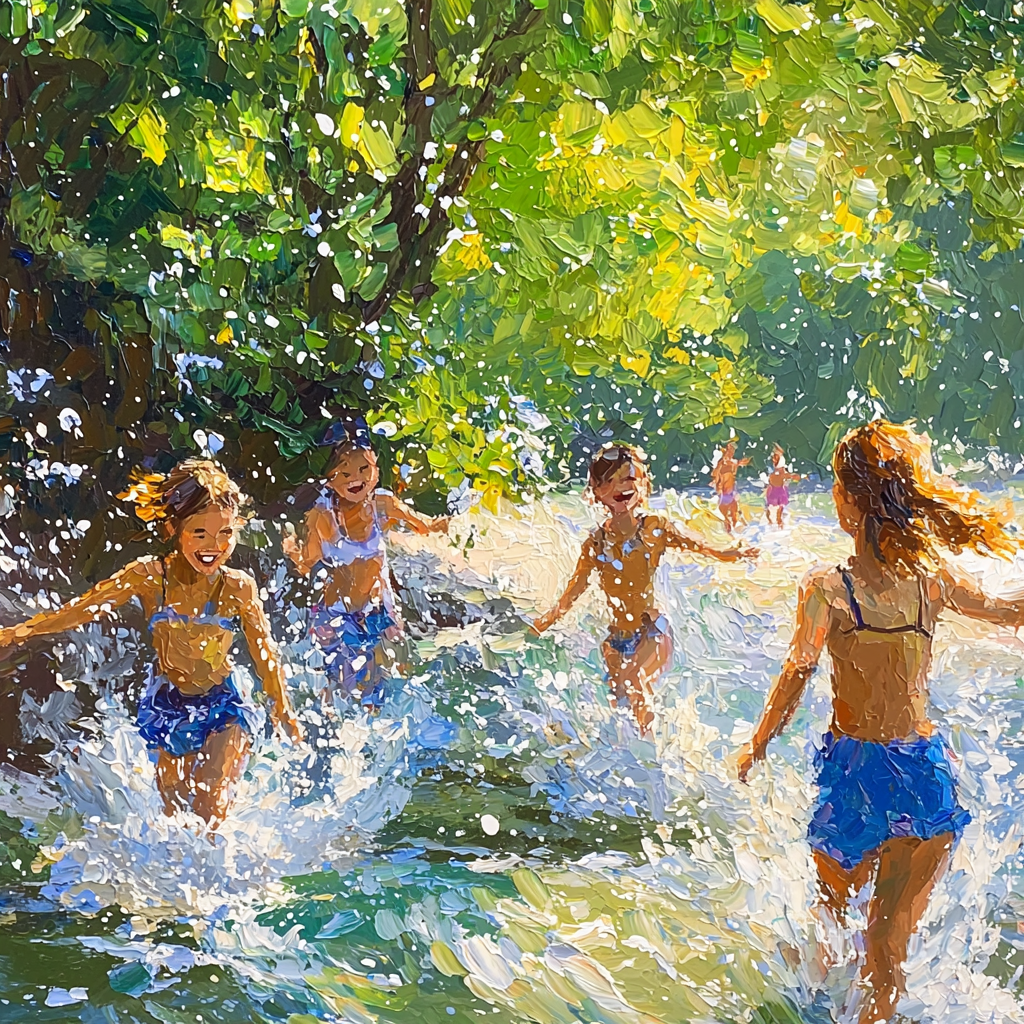 Fountain Of Joy Paint By Color