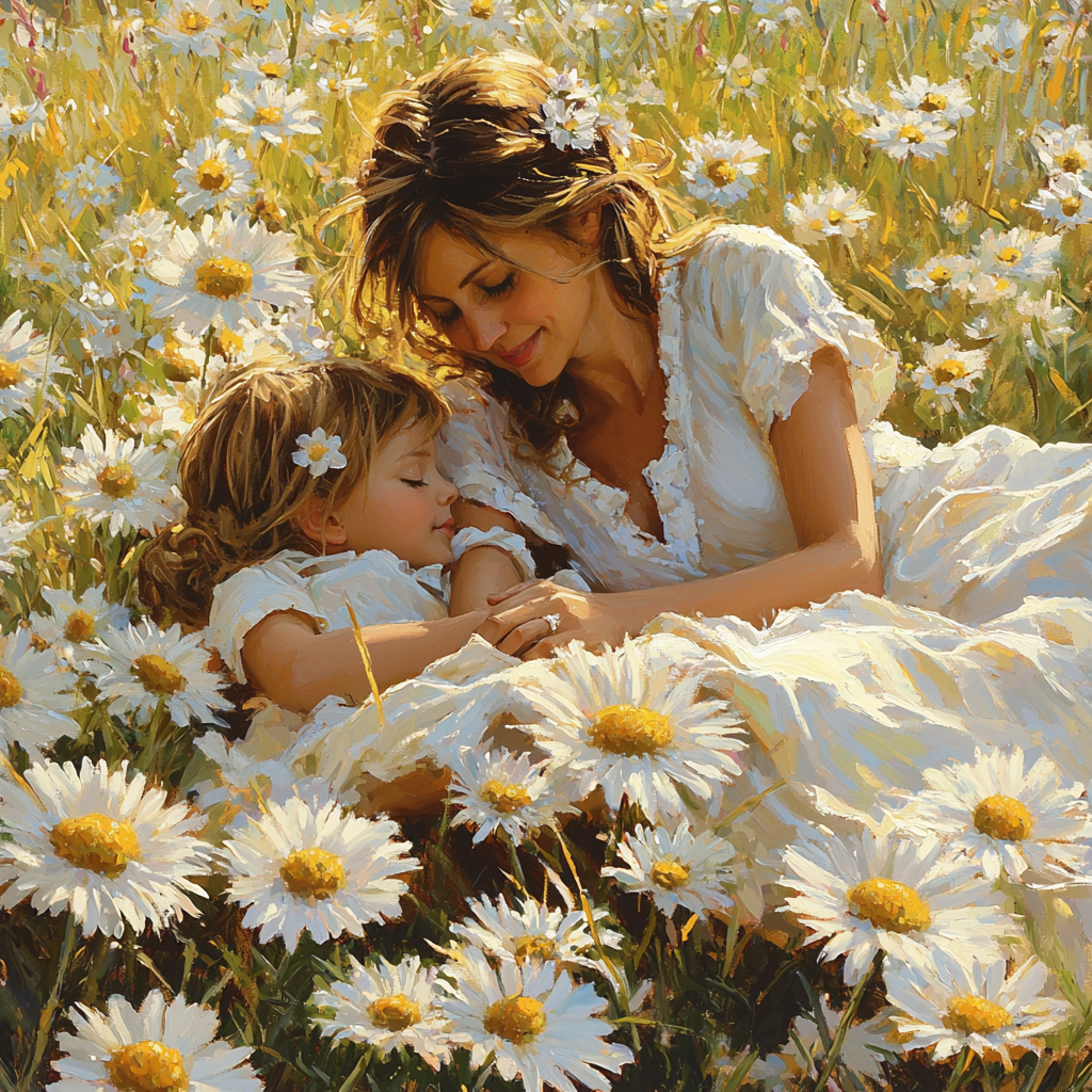 Dreaming In The Daisies Painting Number Kit