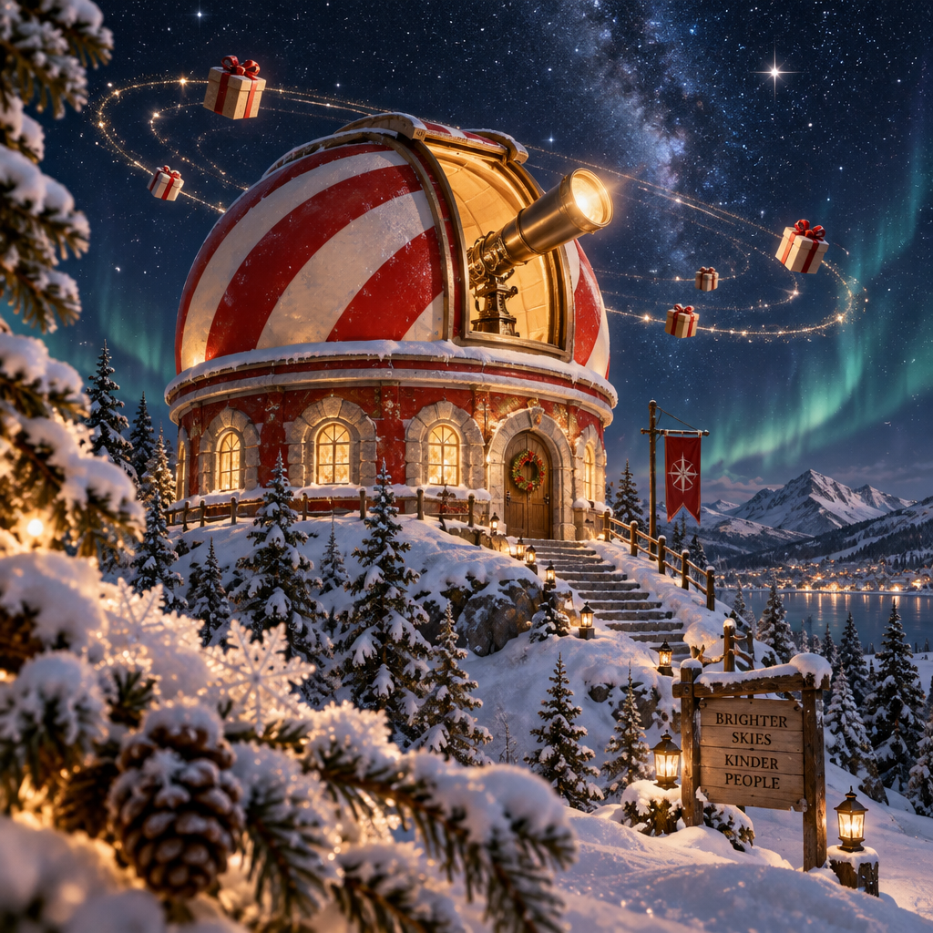 Christmas Peppermint Observatory Paint by numbers kits [AI-00752a05-d3a081c6ee96]