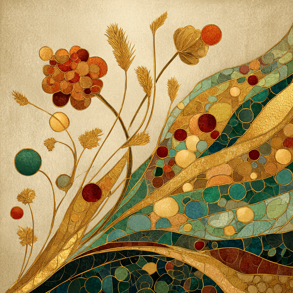 Gustav Klimt Inspired Chromatic Pollen Reverie Paint by numbers kits [AI-fe46dc9f-5392902102e0]