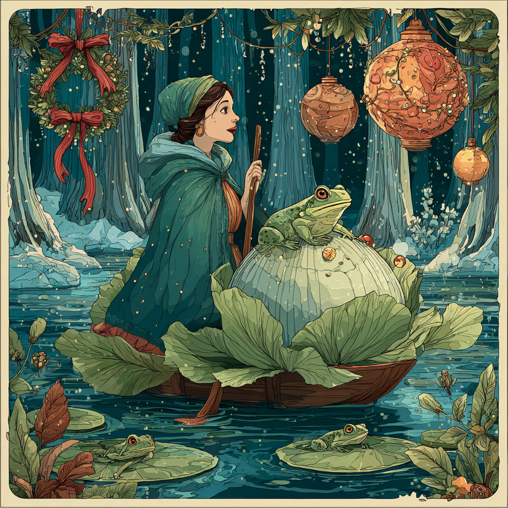 Bayou Firefly Ornament Voyage paint by numbers [AI-940eef06-517bfbb88532]