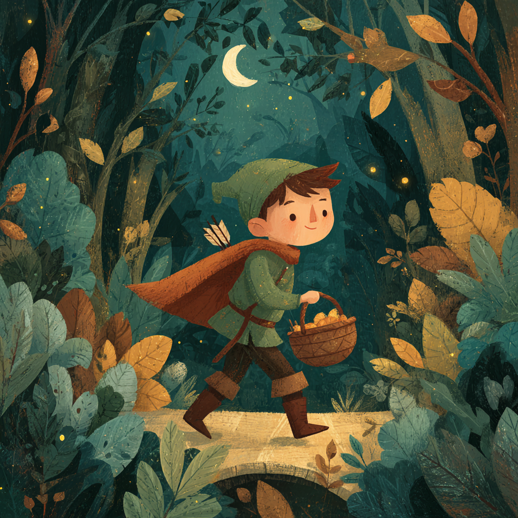 Robin Hood Sherwood Moonberry Trail Disney Inspired Paint by numbers kits [AI-1438e021-0a7b68b1b139]