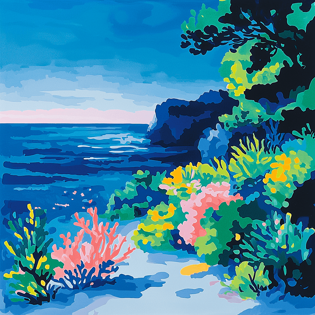 Paul Klee Inspired Wonders Of The Ocean Paint By Color