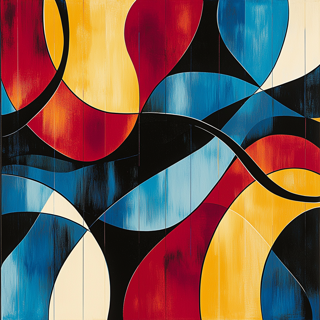 Joan Miró Inspired Harmony In Abstract Paint By Numbers Art