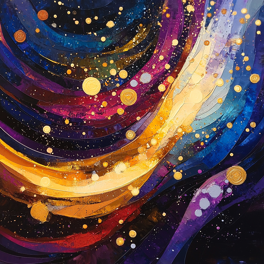 Michelangelo Inspired Radiant Cosmos Painting Number Kit