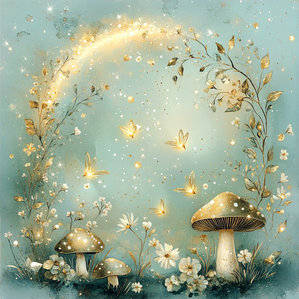 Tinker Bell Moonlit Glow paint by number