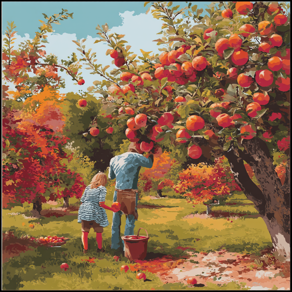 Harvest Of Gratitude Paint By Number