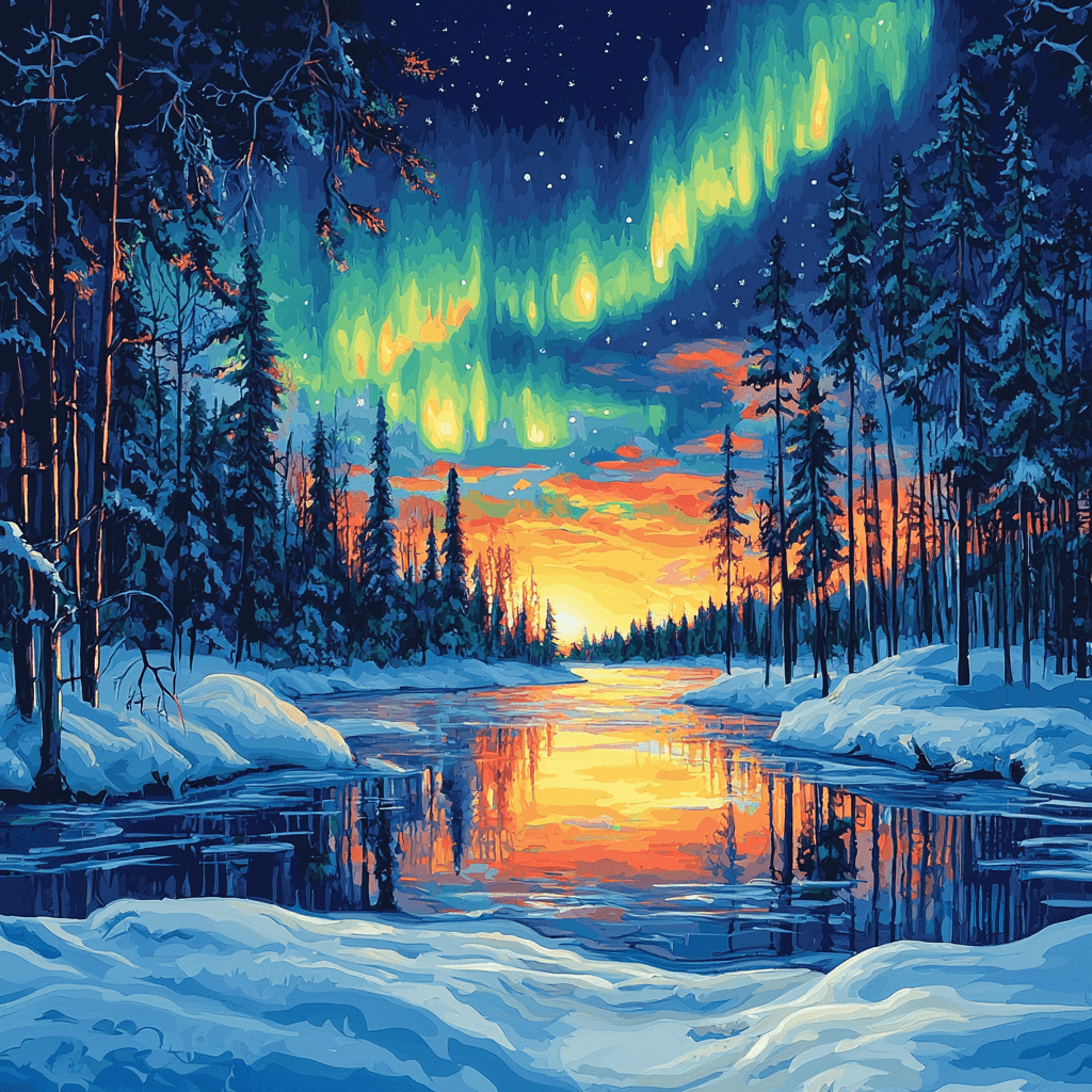 Lapland - Finland Paint By Number