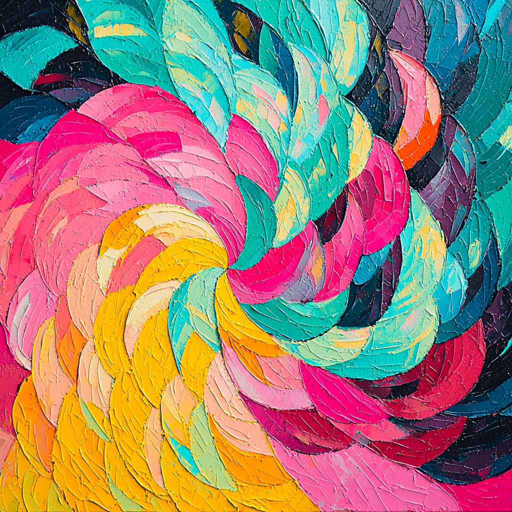 Georges Seurat Inspired Echoing Patterns Painting Number Kit