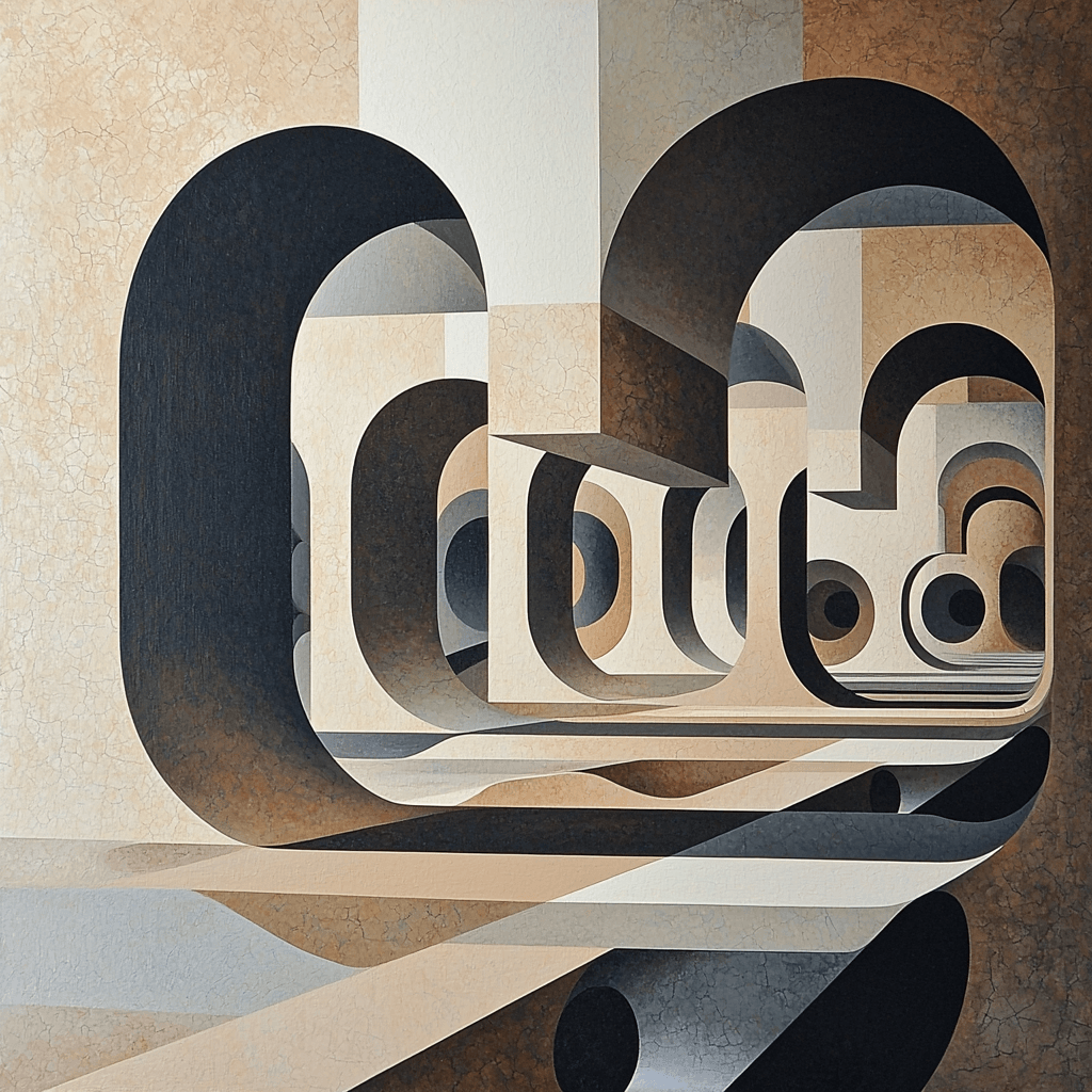 M.C. Escher Inspired The Conundrum Of Space Painting Number Kit