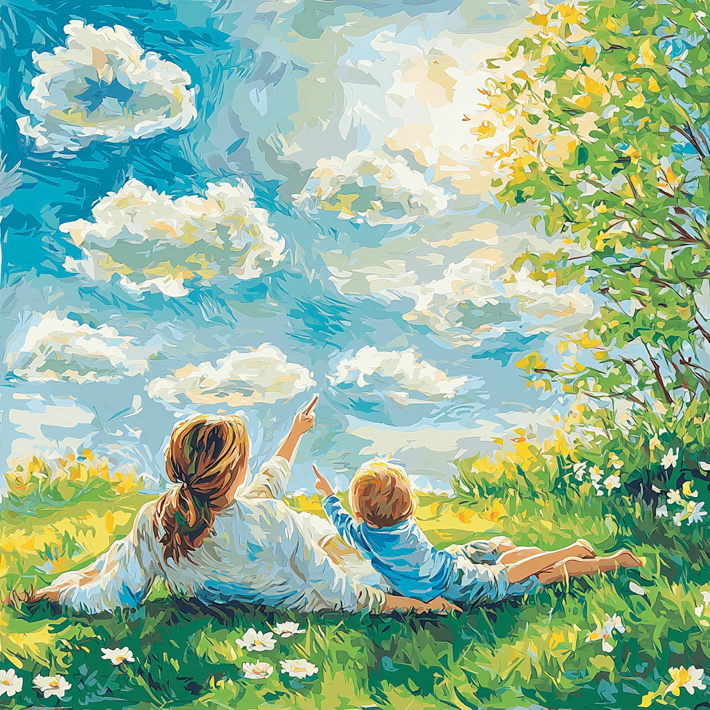 An Adventure In The Clouds Paint By Numbers Kits