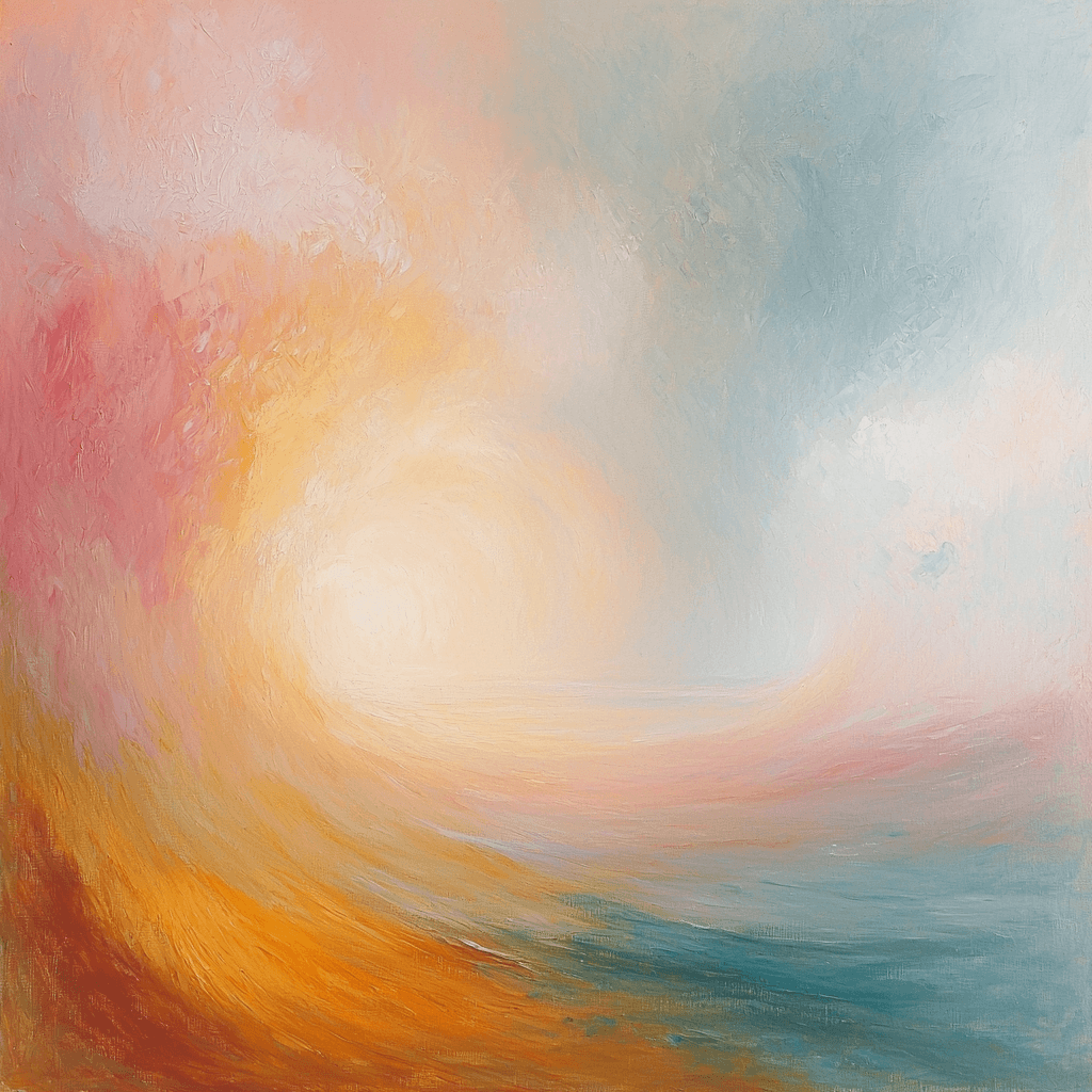 J.M.W. Turner Inspired Turner's Atmospheric Embrace Numbered Painting Kits