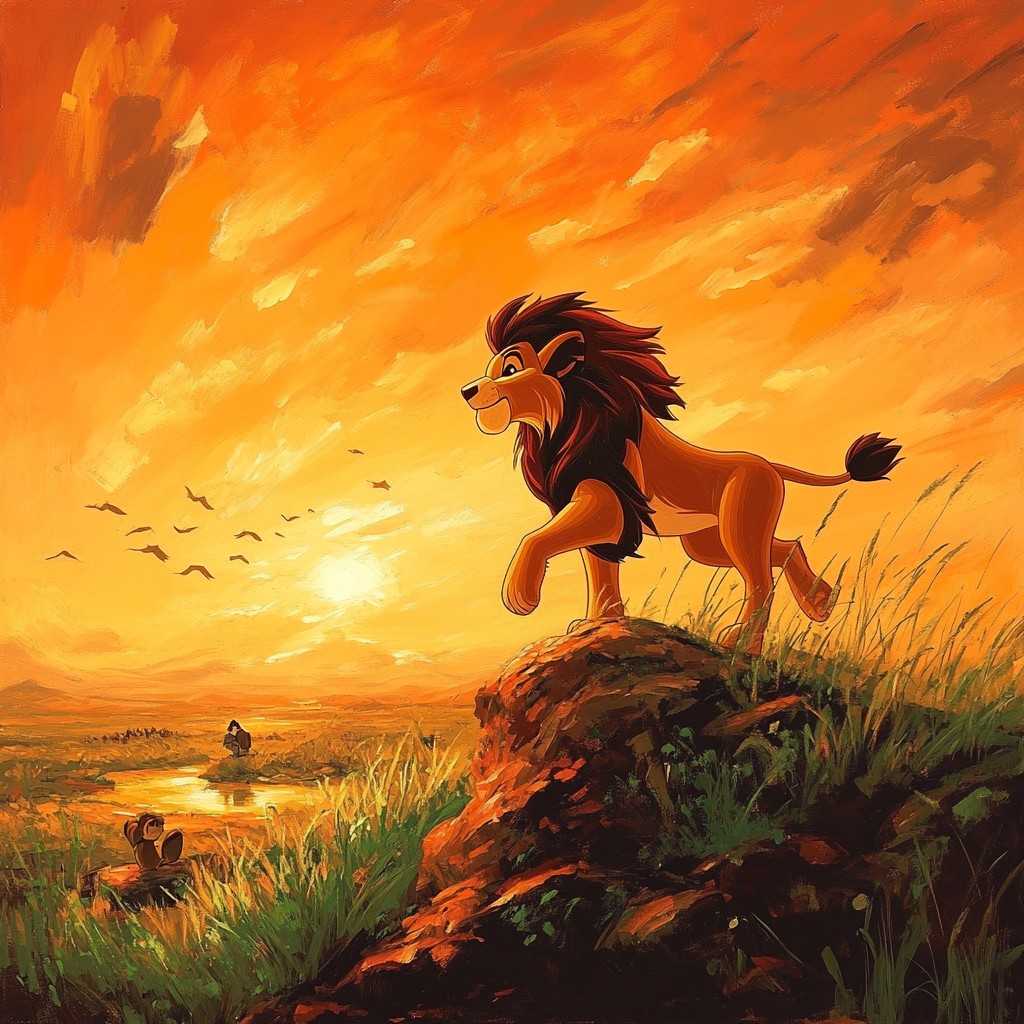 Simba Pride Walk painting number kit